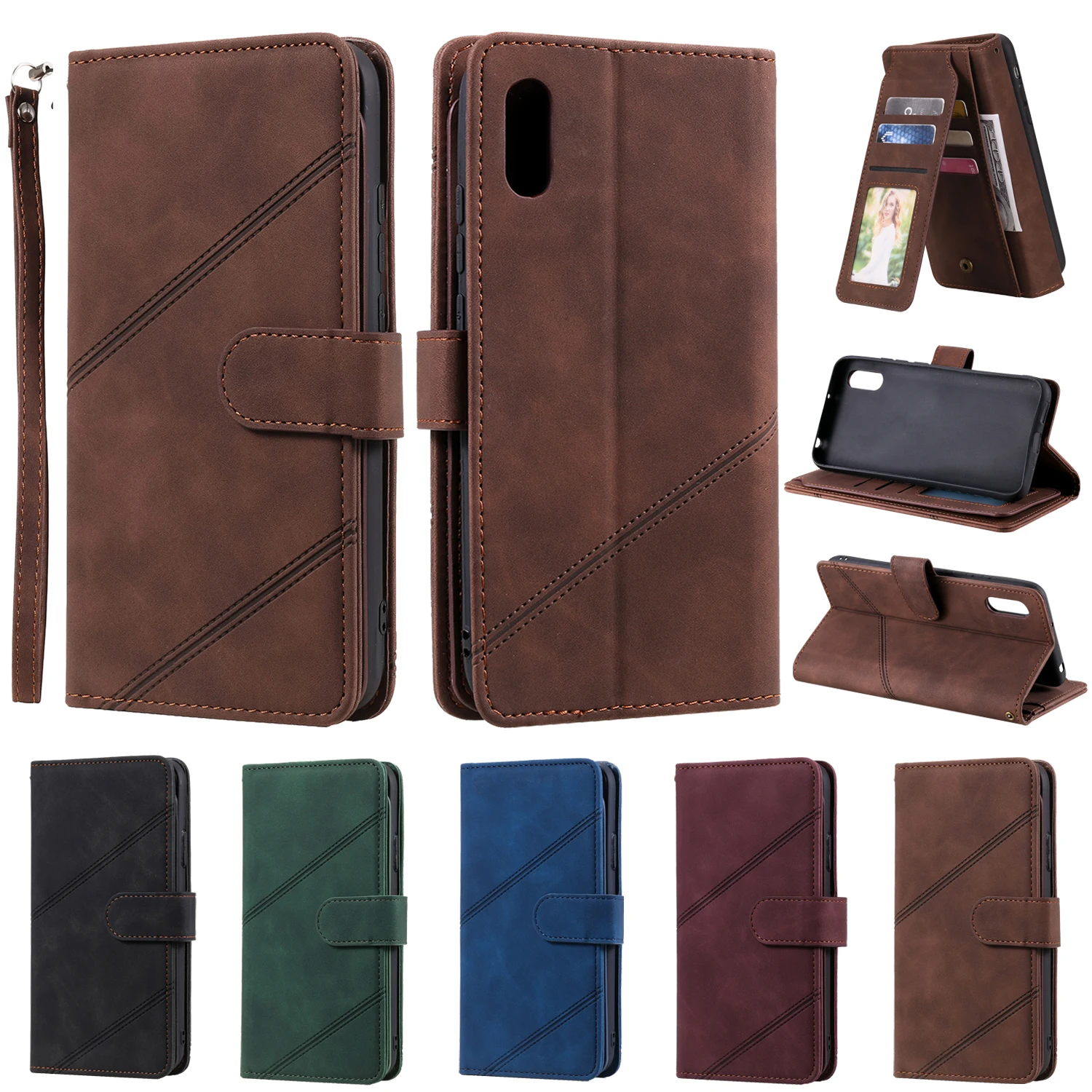 Flip Cover Leather For Redmi 9 9A 9C 8 8A 7A 9i 9AT K40 Xiaomi 10T Lite Pro 11i Stand Bag 9 Card Slots Case Holder Soft Luxury
Flip Cover Leather For Redmi 9 9A 9C 8 8A 7A 9i 9AT K40 Xiaomi 10T Lite Pro 11i Stand Bag 9 Card Slots Case Holder Soft Luxury