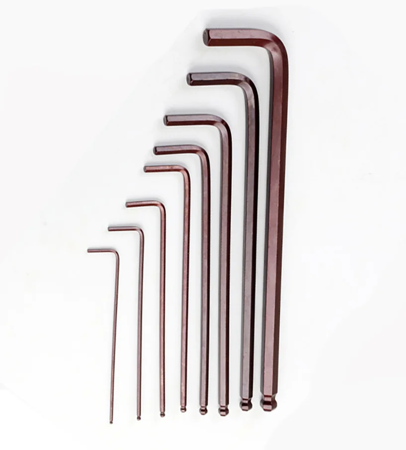 Extended Allen wrench, Allen wrench, Allen screwdriver, ball head, universal wrench, repair tool 1.5mm-19mm 9pcs set
Extended Allen wrench, Allen wrench, Allen screwdriver, ball head, universal wrench, repair tool 1.5mm-19mm 9pcs set