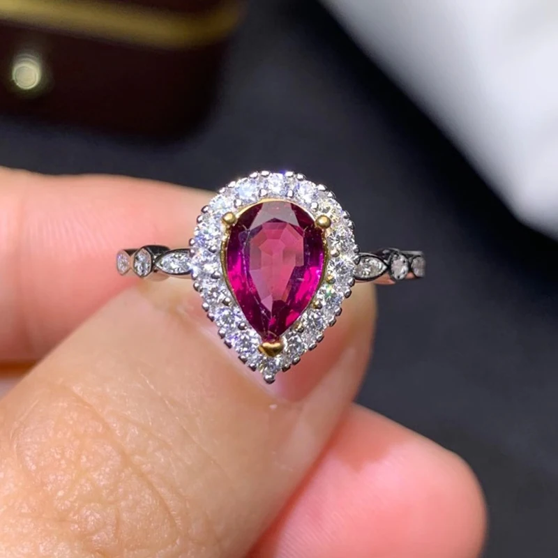 CoLife Jewelry Fashion Silver Gemstone Ring for Engagement 6mm*8mm Natural Garnet Ring 925 Silver Garnet Jewelry
CoLife Jewelry Fashion Silver Gemstone Ring for Engagement 6mm*8mm Natural Garnet Ring 925 Silver Garnet Jewelry