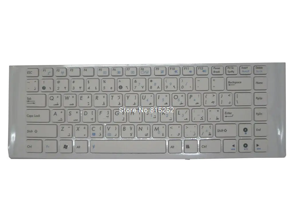 Laptop Keyboard For ASUS AR Arabia White With Frame MP-10A63AO-5281 0KN0-IF2AR0210 04GN167KAR00-2105
Laptop Keyboard For ASUS AR Arabia White With Frame MP-10A63AO-5281 0KN0-IF2AR0210 04GN167KAR00-2105