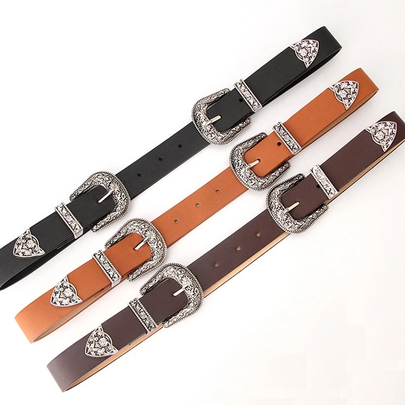 Women's Belt Personality Retro Style Carved Buckle Fashion Clothing Decorative Belt Vintage Solid Female Belt Dress Accessories
Women's Belt Personality Retro Style Carved Buckle Fashion Clothing Decorative Belt Vintage Solid Female Belt Dress Accessories