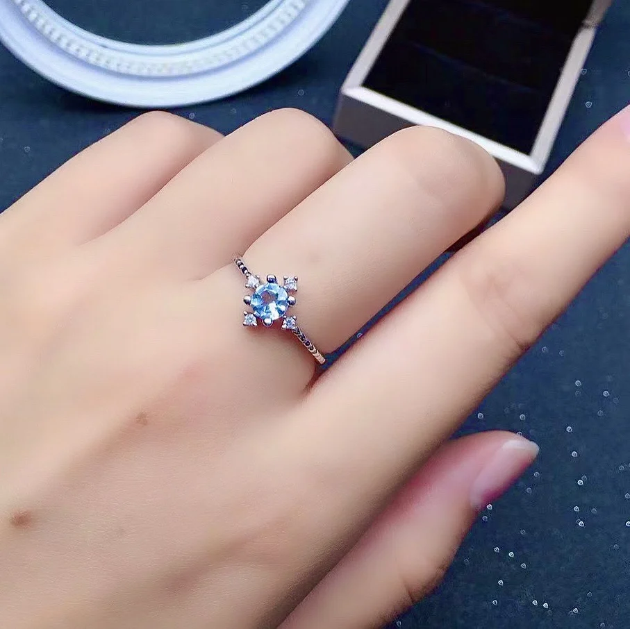 5mm VVS Grade Natural Topaz Silver Ring for Daily Wear Cute 925 Silver Topaz Jewelry Fashion Silver Gemstone Ring
5mm VVS Grade Natural Topaz Silver Ring for Daily Wear Cute 925 Silver Topaz Jewelry Fashion Silver Gemstone Ring