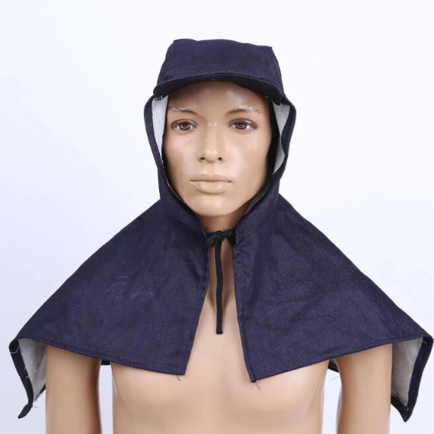 1Pc Blue Denim Fabric Welding Hood Welding Caps Hats Helmet Hat Welding Neck Protection for Welder Safety Cover
1Pc Blue Denim Fabric Welding Hood Welding Caps Hats Helmet Hat Welding Neck Protection for Welder Safety Cover