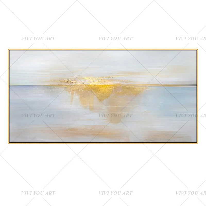 100% Handmade Simple Sunrise View Abstract Gold Oil Painting for Living Room Modern Painting wall decor picture art Gift
100% Handmade Simple Sunrise View Abstract Gold Oil Painting for Living Room Modern Painting wall decor picture art Gift
