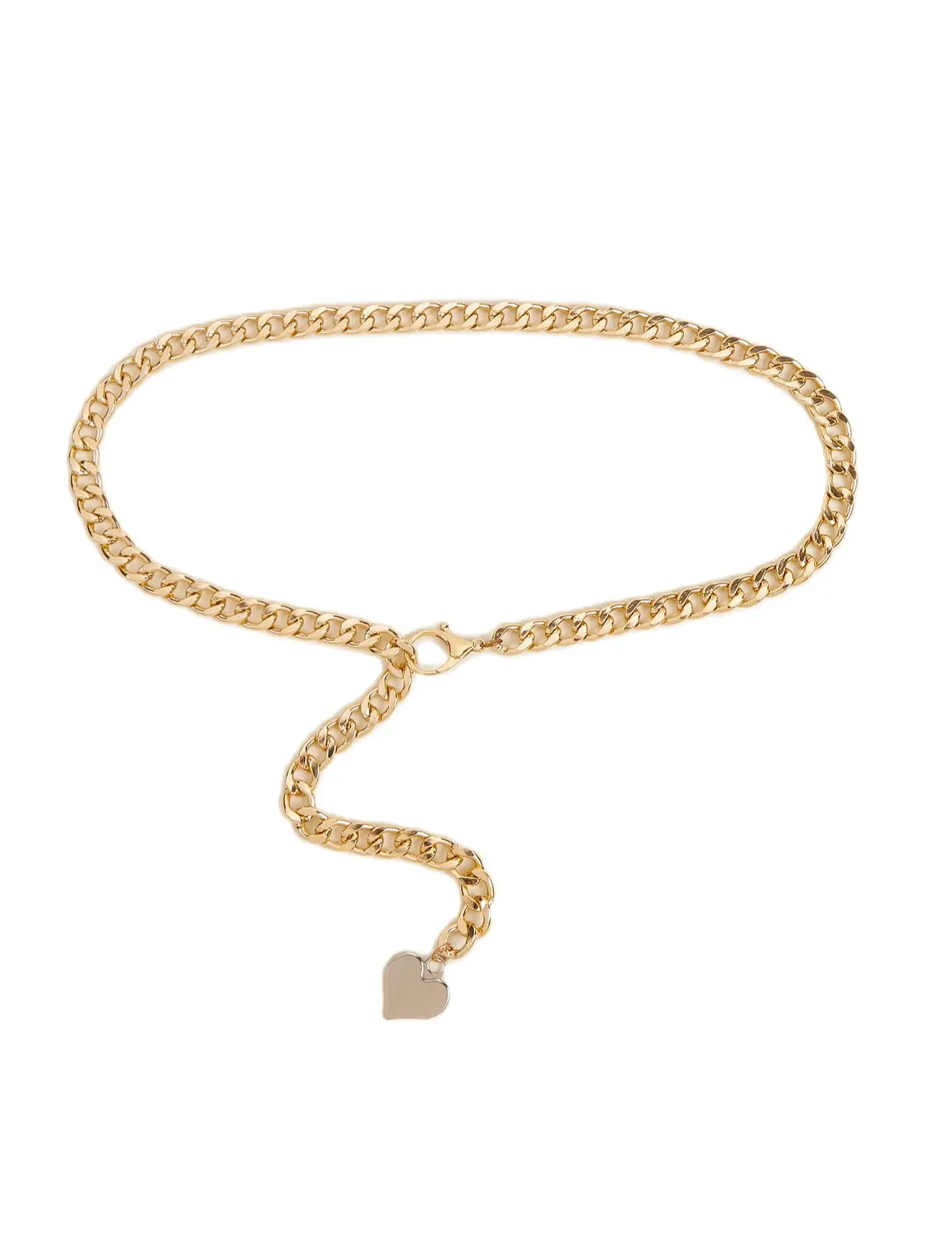 New European And American Style Simple Fashion Trend Hip-Hop Metal Thick Wide Version Chain Ladies Waist Accessories
New European And American Style Simple Fashion Trend Hip-Hop Metal Thick Wide Version Chain Ladies Waist Accessories