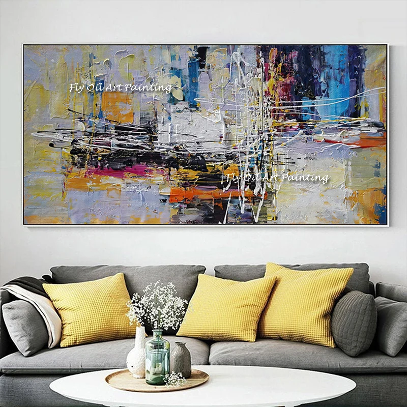 large size abstract thick heavy Oil Painting large hand painted Abstract Painting for home living room decoration artwork gift
large size abstract thick heavy Oil Painting large hand painted Abstract Painting for home living room decoration artwork gift