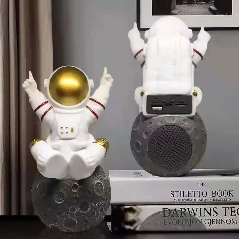 Astronaut bluetooth speaker new creative gift birthday gift home decoration speaker
Astronaut bluetooth speaker new creative gift birthday gift home decoration speaker