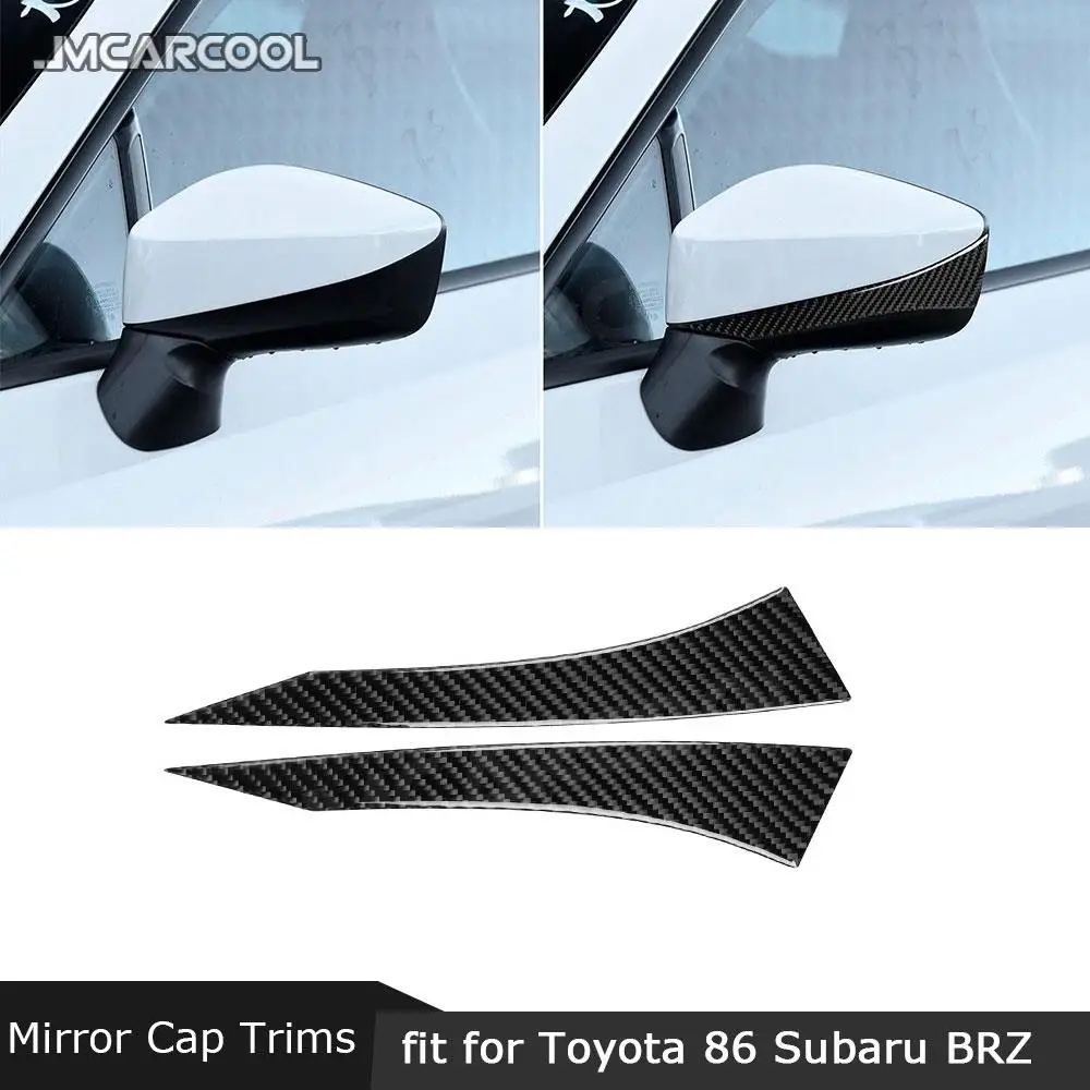 2 PCS Carbon Fiber Car Rearview Mirror Cap Anti collision Garnish Molding For Toyota GT86 FT86 ZN6 Subaru BRZ 2013-2020
2 PCS Carbon Fiber Car Rearview Mirror Cap Anti collision Garnish Molding For Toyota GT86 FT86 ZN6 Subaru BRZ 2013-2020