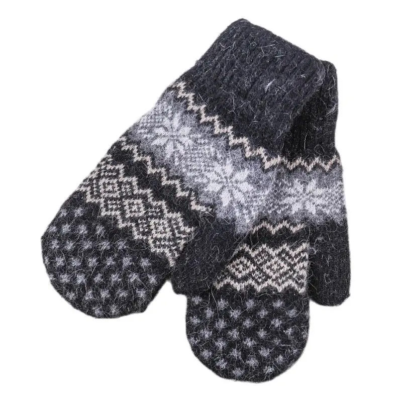 2024 Women Winter Thicken Warm Wool Feeling Cony Hair Fleece Two Finger Design Gloves Female Unisex Mitten
2024 Women Winter Thicken Warm Wool Feeling Cony Hair Fleece Two Finger Design Gloves Female Unisex Mitten