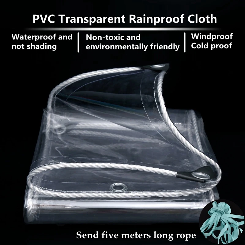 Transparent PVC Rainproof Cloth Garden Bonsai Plants Rainproof Tarpaulin Balcony Outdoor Dog House Keep Warm Waterproof Cover
Transparent PVC Rainproof Cloth Garden Bonsai Plants Rainproof Tarpaulin Balcony Outdoor Dog House Keep Warm Waterproof Cover