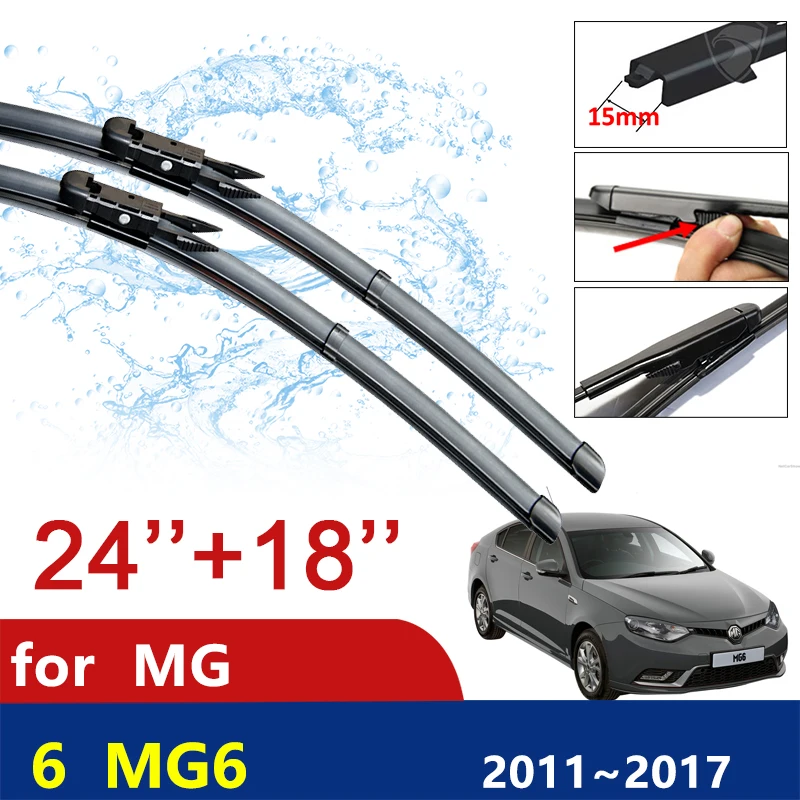 for MG 6 MG6 2011~2017 Car Wiper Blades Front Windscreen Windshield Wipers Car Accessories Stickers 2012 2013 2014 2015 2016
for MG 6 MG6 2011~2017 Car Wiper Blades Front Windscreen Windshield Wipers Car Accessories Stickers 2012 2013 2014 2015 2016