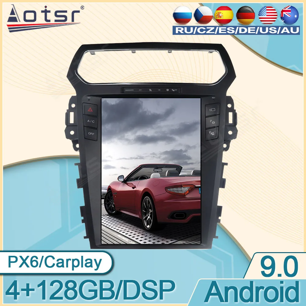 Android 128G мультимедийный плеер для Ford Explorer 2011 - 2019 автомобильное радио Tesla GPS Навигация стерео Авто 4G LTE головное устройство 2Din HD
Android 128G мультимедийный плеер для Ford Explorer 2011 - 2019 автомобильное радио Tesla GPS Навигация стерео Авто 4G LTE головное устройство 2Din HD