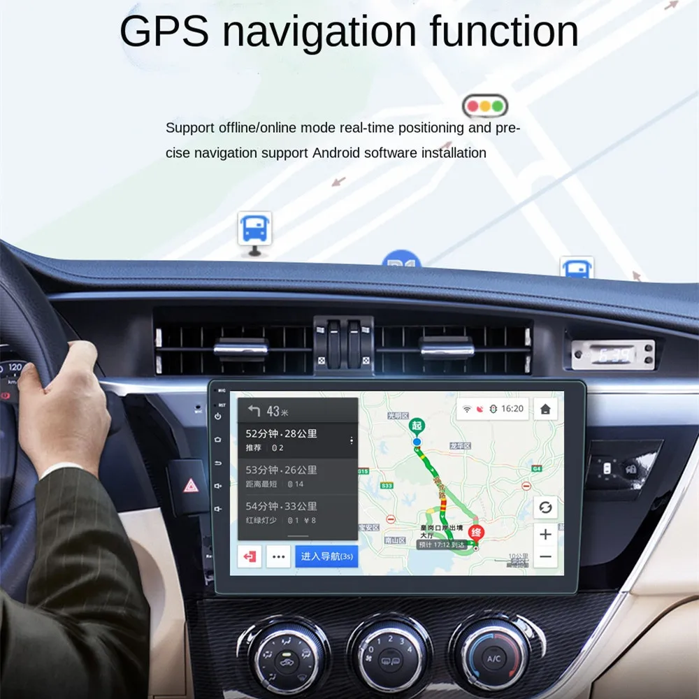 9-дюймовый большой экран Android-навигатор GPS-навигация Wi-Fi доступ к Интернету портативное решение Универсальная рамка
9-дюймовый большой экран Android-навигатор GPS-навигация Wi-Fi доступ к Интернету портативное решение Универсальная рамка