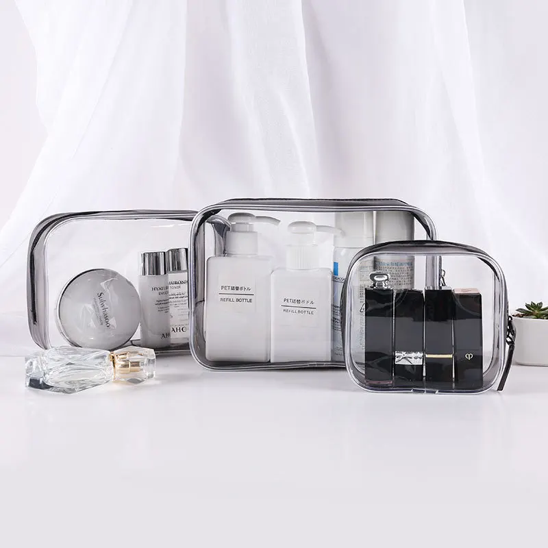 Pvc Cosmetic Bag Transparent Home Storage Bag Waterproof Travel Storage Bag Skin Care Bathroom Storage Lazy Portable Wash Bag
Pvc Cosmetic Bag Transparent Home Storage Bag Waterproof Travel Storage Bag Skin Care Bathroom Storage Lazy Portable Wash Bag