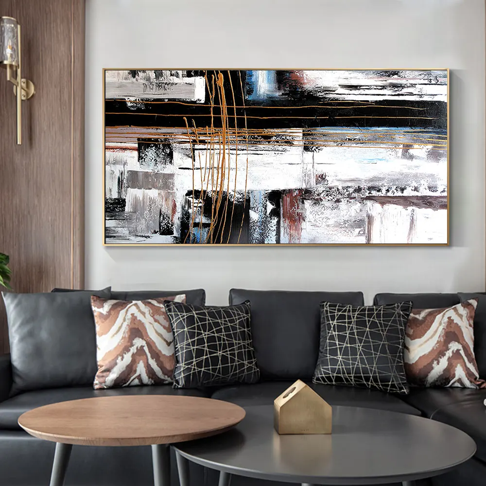 Hand Painted Abstract Oil Painting Gold Landscape Canvas Wall Art Pictures Handmade Oil Painting For Living Room Wall Decoration
Hand Painted Abstract Oil Painting Gold Landscape Canvas Wall Art Pictures Handmade Oil Painting For Living Room Wall Decoration