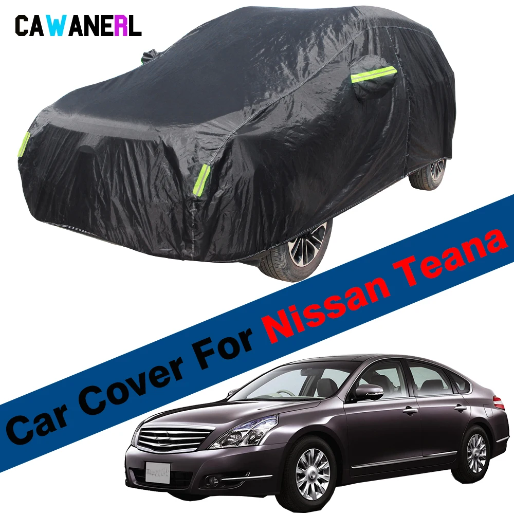 Автомобильный чехол для Nissan Teana, водонепроницаемый чехол с защитой от УФ-лучей, дождя, снега, льда, пыли
Автомобильный чехол для Nissan Teana, водонепроницаемый чехол с защитой от УФ-лучей, дождя, снега, льда, пыли