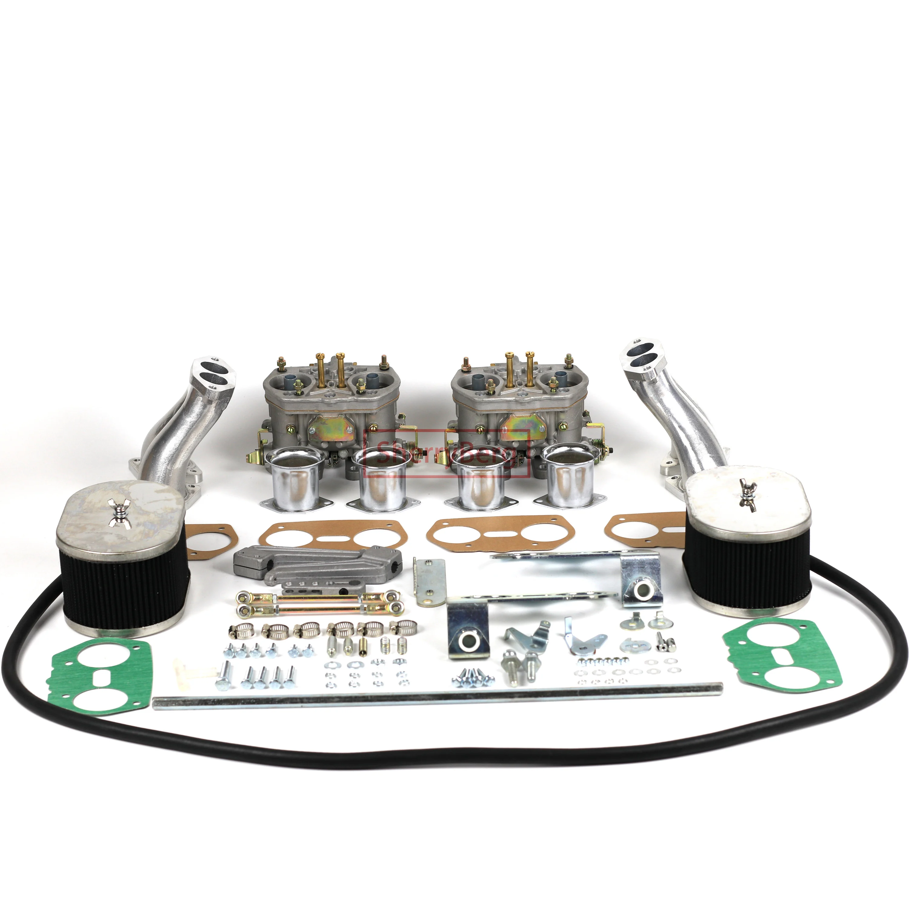 SherryBerg Carburettor Carb Conversion Kit 43-8319-0 DELUXE DUAL 44IDF 44 WITH VELOCITY STACKS, TYPE 1 KIT K1319 ECON FAJS EMPI
SherryBerg Carburettor Carb Conversion Kit 43-8319-0 DELUXE DUAL 44IDF 44 WITH VELOCITY STACKS, TYPE 1 KIT K1319 ECON FAJS EMPI