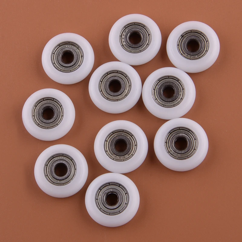 10Pcs White Groove Ball Guide Bearing Roller Pulleys Wheels For Moving Sliding Door Furniture Hardware Accessories
10Pcs White Groove Ball Guide Bearing Roller Pulleys Wheels For Moving Sliding Door Furniture Hardware Accessories