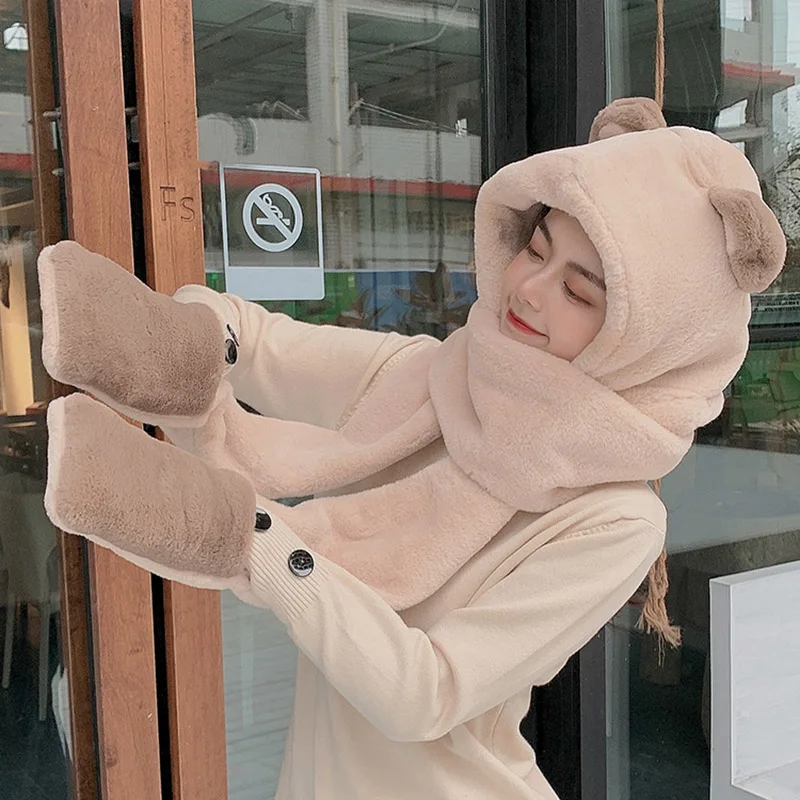 Winter hat Scarf hat integrated warm ear protection bomber hat for girl 2023 fashion mask fluffy hat for women balaclava fur hat
Winter hat Scarf hat integrated warm ear protection bomber hat for girl 2023 fashion mask fluffy hat for women balaclava fur hat