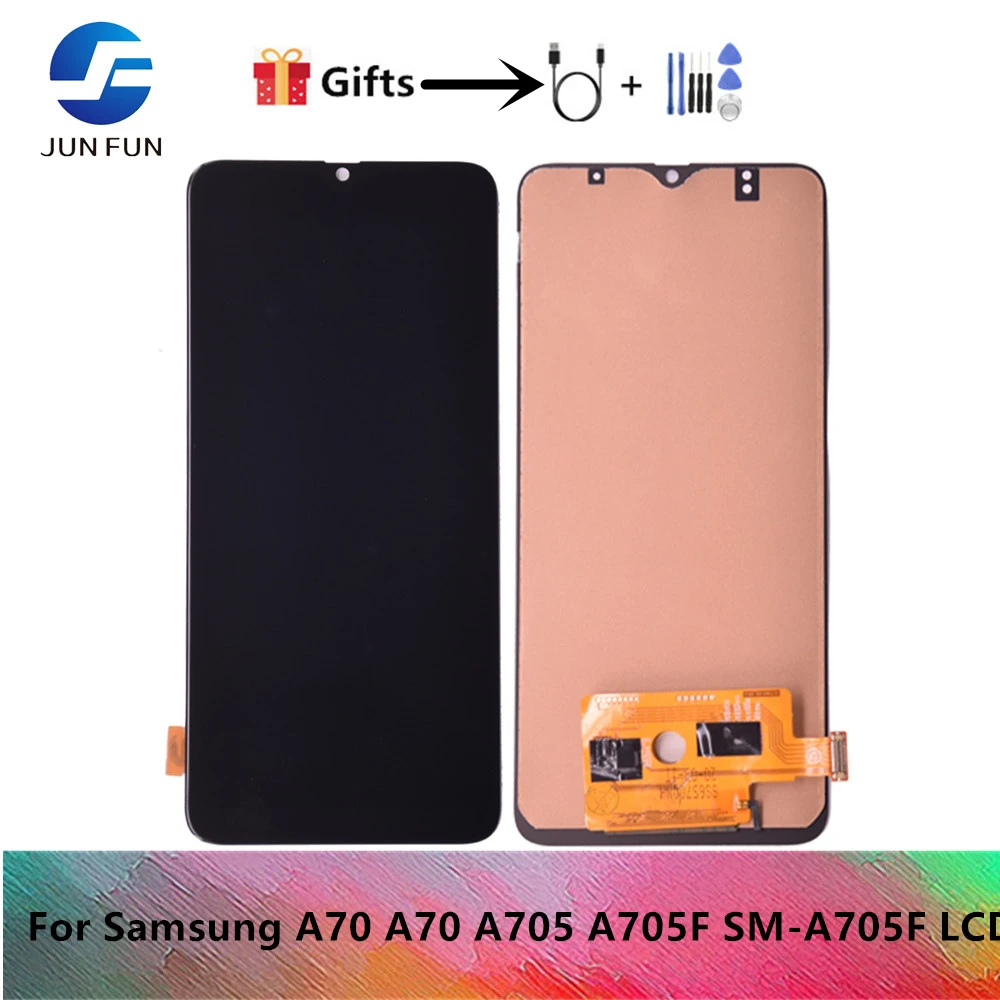 6.7'' For Samsung Galaxy A70 Display A70 A705 A705F SM-A705F LCD Display + Touch Screen Digitizer Assembly Free Shipping
6.7'' For Samsung Galaxy A70 Display A70 A705 A705F SM-A705F LCD Display + Touch Screen Digitizer Assembly Free Shipping