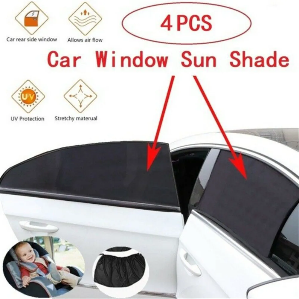 4PCS Car Window Sunshade Cover Block For Kids Car Side Window Shade Sunshades Sun Shade Cover Visor Shield Screen Anti-mosquito
4PCS Car Window Sunshade Cover Block For Kids Car Side Window Shade Sunshades Sun Shade Cover Visor Shield Screen Anti-mosquito