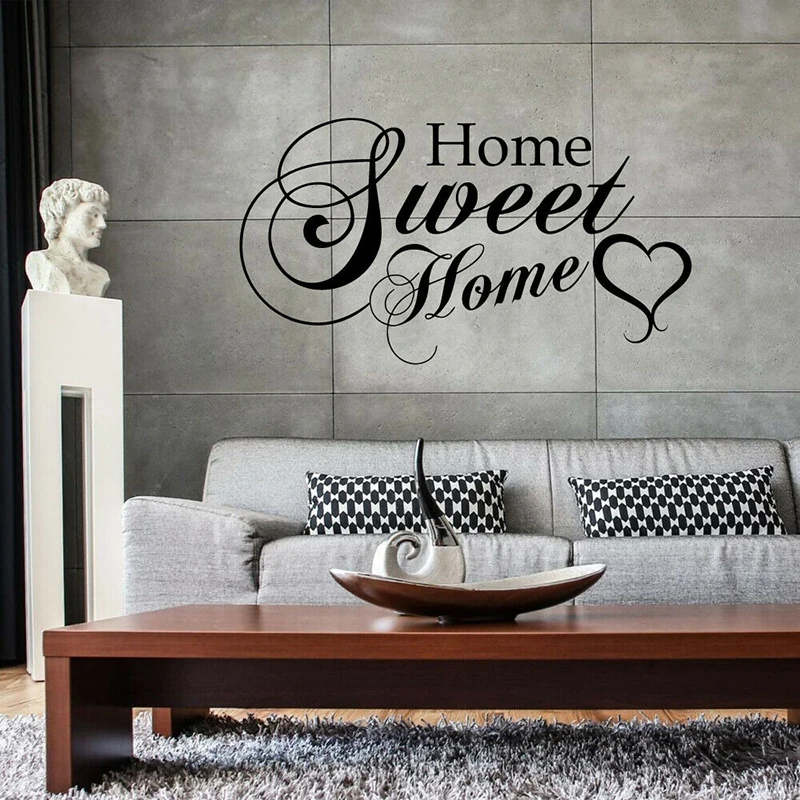 Home Sweet Home Wall Stickers Vinyl Interior Art Design Home Decoration Living Room Bedroom Family Quotes Decals Decor S235
Home Sweet Home Wall Stickers Vinyl Interior Art Design Home Decoration Living Room Bedroom Family Quotes Decals Decor S235