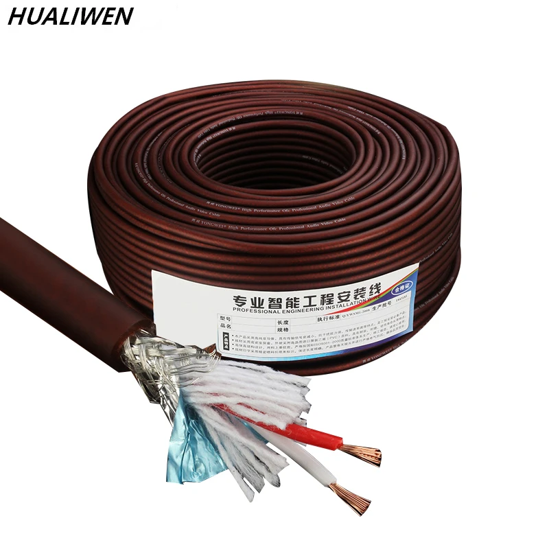99.99% 4N oxygen-free copper speaker line 2-Pin three shield microphone line fever level microphone line
99.99% 4N oxygen-free copper speaker line 2-Pin three shield microphone line fever level microphone line