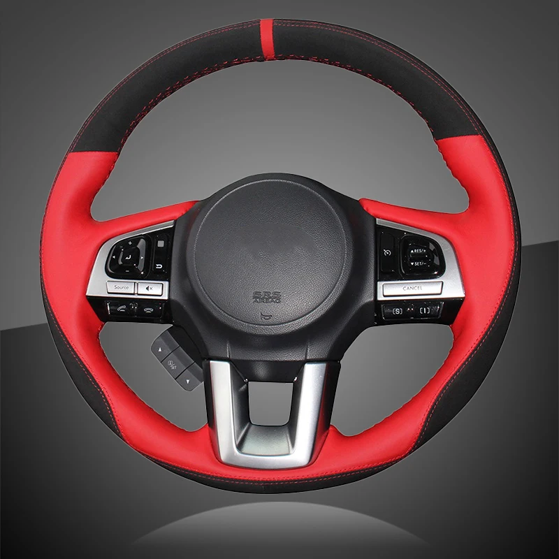 Custom Car Braid Steering Wheel Cover for Subaru Legacy 2016 Outback 2015 2016 XV 2016 Forester 2016 Hand-sewing Wheel Covers
Custom Car Braid Steering Wheel Cover for Subaru Legacy 2016 Outback 2015 2016 XV 2016 Forester 2016 Hand-sewing Wheel Covers