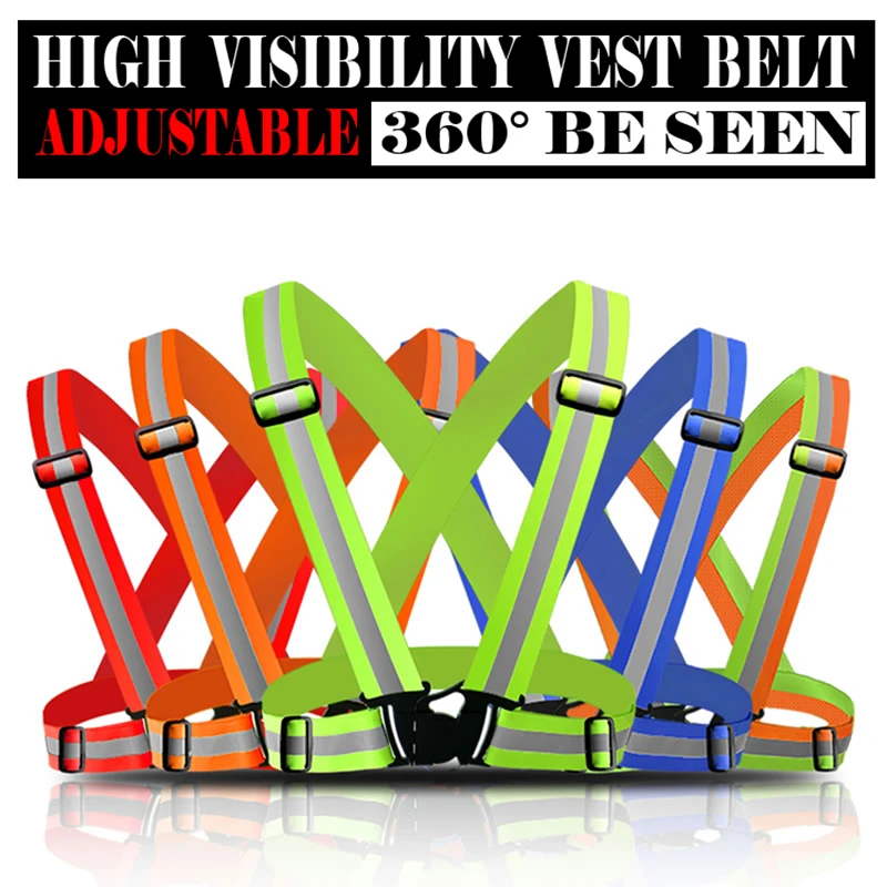 Hi Vis High Visibility Unisex Outdoor Reflective Elasticity Safety Vest Fit For Running Cycling Sport Outdoor Clothes
Hi Vis High Visibility Unisex Outdoor Reflective Elasticity Safety Vest Fit For Running Cycling Sport Outdoor Clothes