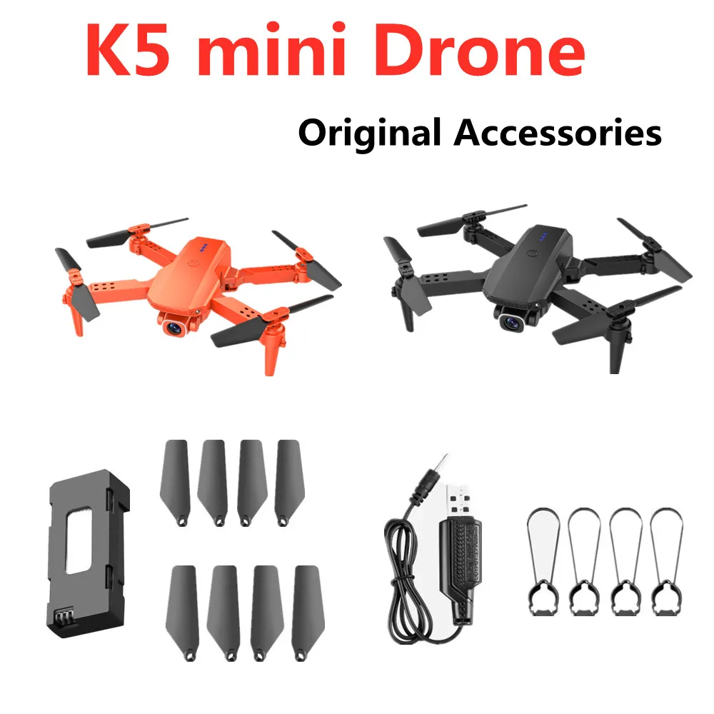K5 mini Drone Original Accessories 3.7V 600Mah Battery/ Propeller Blade/ USB Line/ For K5 Drone spare parts
K5 mini Drone Original Accessories 3.7V 600Mah Battery/ Propeller Blade/ USB Line/ For K5 Drone spare parts
