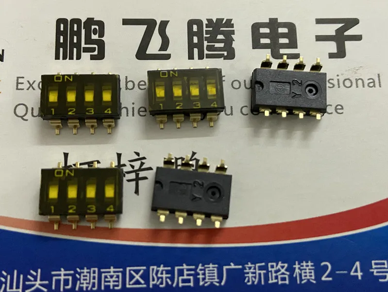 1PCS Imported Japanese A6S-4102-PH dial code switch 4-bit 4-way coding flat dial patch 2.54mm
1PCS Imported Japanese A6S-4102-PH dial code switch 4-bit 4-way coding flat dial patch 2.54mm