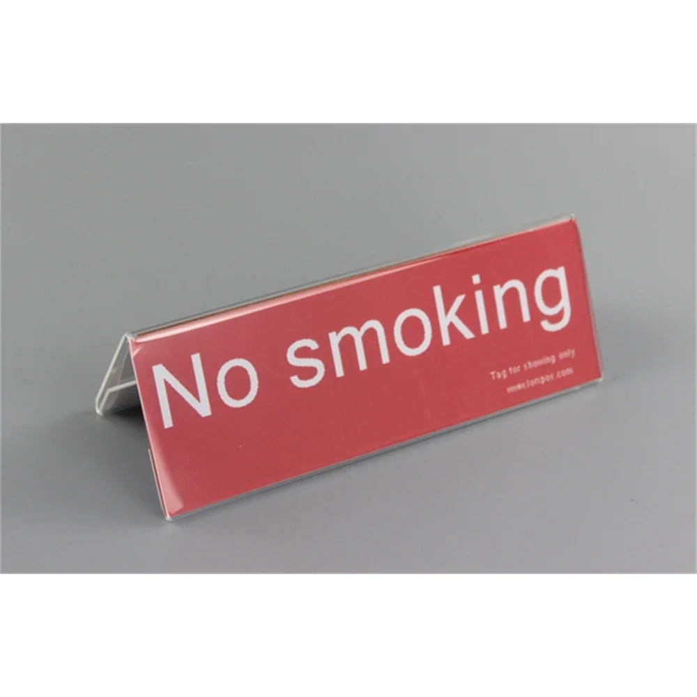 180*60mm Thick 2mm 20 Pcs Acrylic V Desk Sign Price Tag Sign Holder Exhibition Display Conference Name Card Display Tag Frame
180*60mm Thick 2mm 20 Pcs Acrylic V Desk Sign Price Tag Sign Holder Exhibition Display Conference Name Card Display Tag Frame