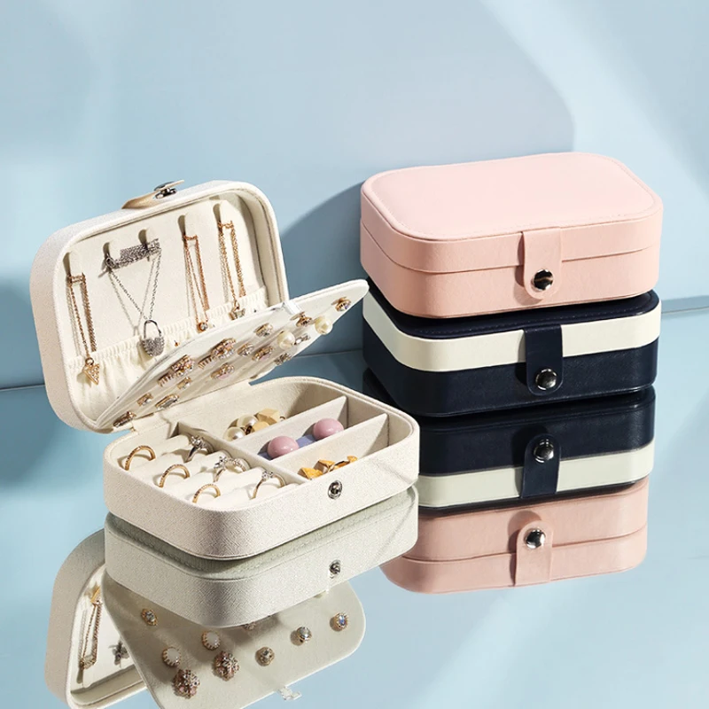 Earrings Bracelet Necklace Storage Box Large Capacity Simple Ear Jewelry Earrings Finishing Box Household Jewelry Storage Box
Earrings Bracelet Necklace Storage Box Large Capacity Simple Ear Jewelry Earrings Finishing Box Household Jewelry Storage Box