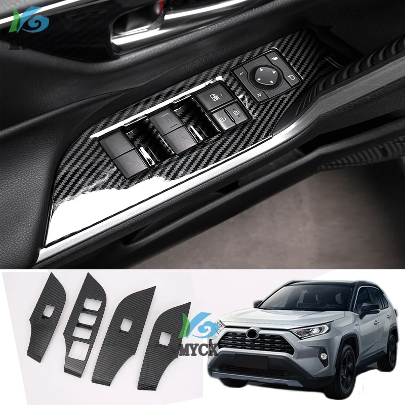 Только для левого руля! Для Toyota RAV4 RAV 4 2019-2020 аксессуары из АБС-пластика, внутренняя часть автомобиля, двери, окна, регулятор подъема, накладка
Только для левого руля! Для Toyota RAV4 RAV 4 2019-2020 аксессуары из АБС-пластика, внутренняя часть автомобиля, двери, окна, регулятор подъема, накладка