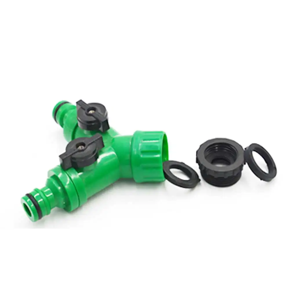 1PCS Garden Tools Irrigation Y Connector 2 Way Tap Garden Tap Valve Quick Connector Adapter
1PCS Garden Tools Irrigation Y Connector 2 Way Tap Garden Tap Valve Quick Connector Adapter