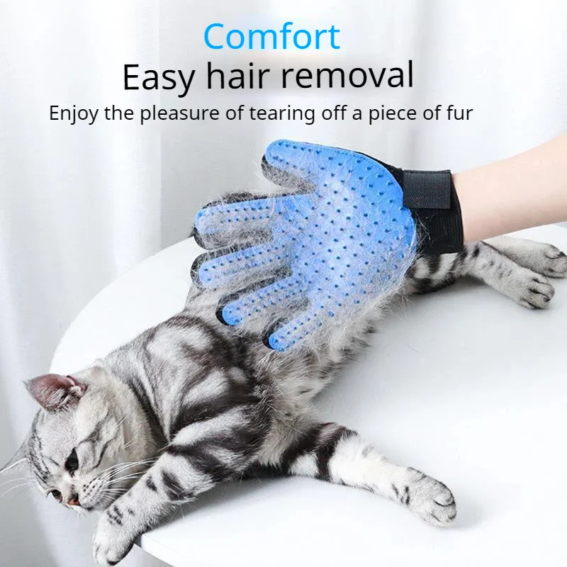 Cat Grooming Glove for Cats Wool Glove Pet Hair Deshedding Brush Comb Glove for Pet Dog Cleaning Massage Glove for Animal
Cat Grooming Glove for Cats Wool Glove Pet Hair Deshedding Brush Comb Glove for Pet Dog Cleaning Massage Glove for Animal