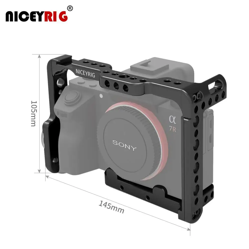 (Upgrade Version)Niceyrig A7R IV A7R4 Dedicated Camera Cage With cold shoe For Sony A7MIII A7Rlll A7ll A7Rll A7Sll A9
(Upgrade Version)Niceyrig A7R IV A7R4 Dedicated Camera Cage With cold shoe For Sony A7MIII A7Rlll A7ll A7Rll A7Sll A9