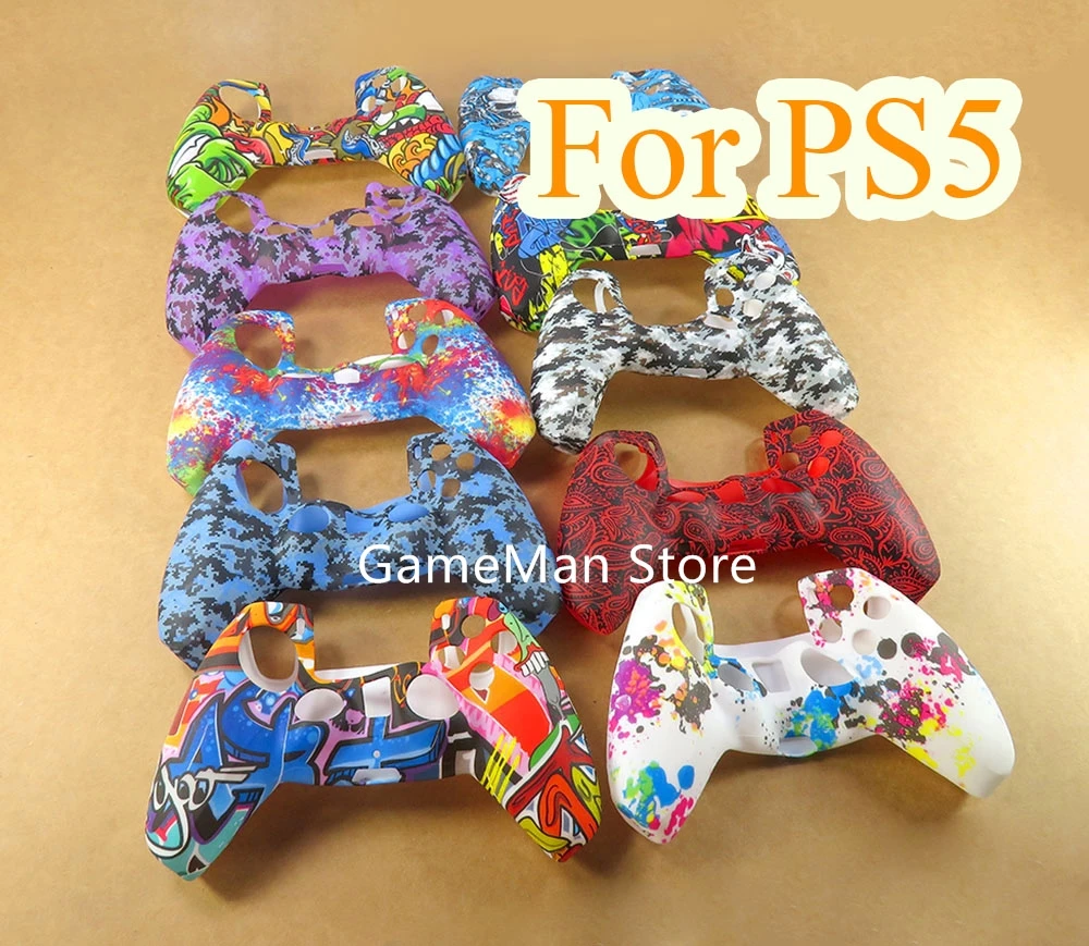 10PCS For PS5 Accessories Soft Silicone Gel Rubber Case Cover Controller Protection Skin Case
10PCS For PS5 Accessories Soft Silicone Gel Rubber Case Cover Controller Protection Skin Case
