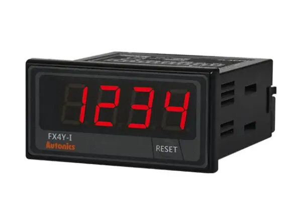 FX4Y-I4 Counter & Timer. W72xH36mm, 4-Digit, LED, Indicator Only, 100-240VAC 50/60Hz
FX4Y-I4 Counter & Timer. W72xH36mm, 4-Digit, LED, Indicator Only, 100-240VAC 50/60Hz