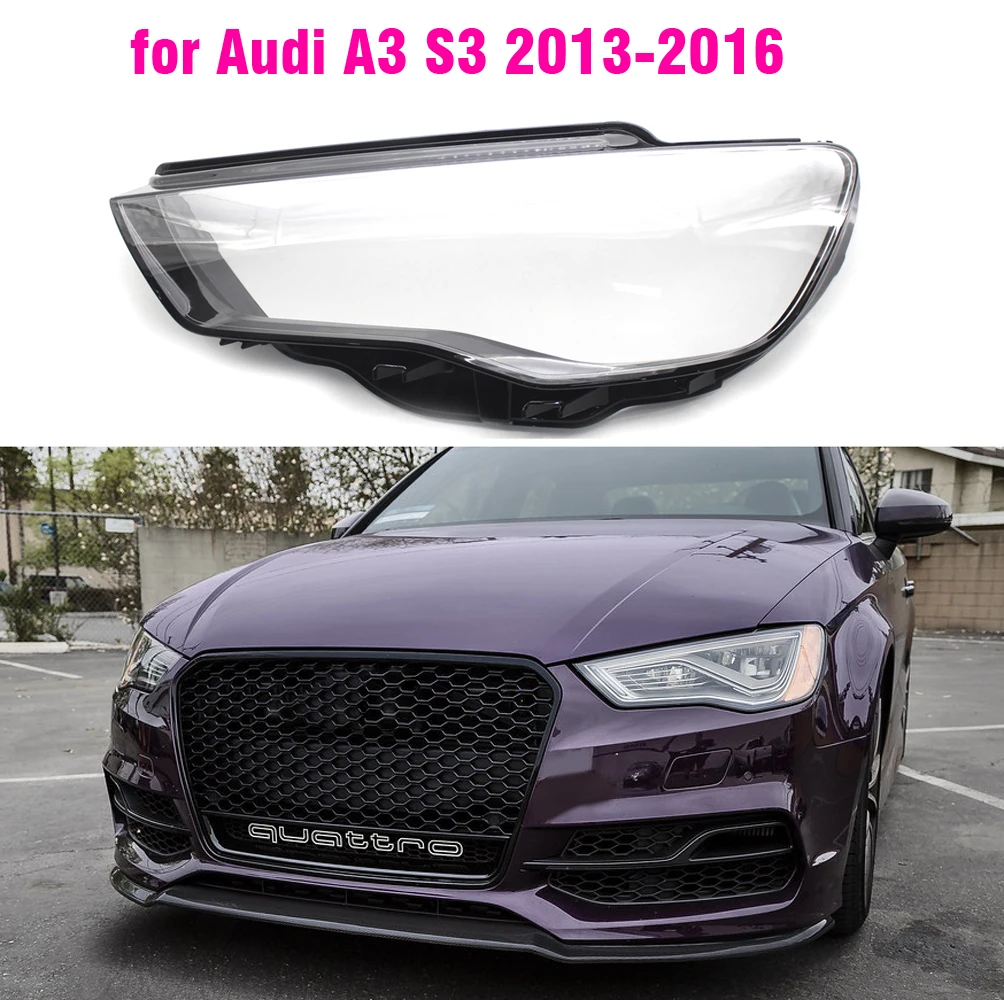 1pcs Car Front Headlight Lens Cover For Audi A3 2013-2016 Auto Lampshade covers housing transparent
1pcs Car Front Headlight Lens Cover For Audi A3 2013-2016 Auto Lampshade covers housing transparent