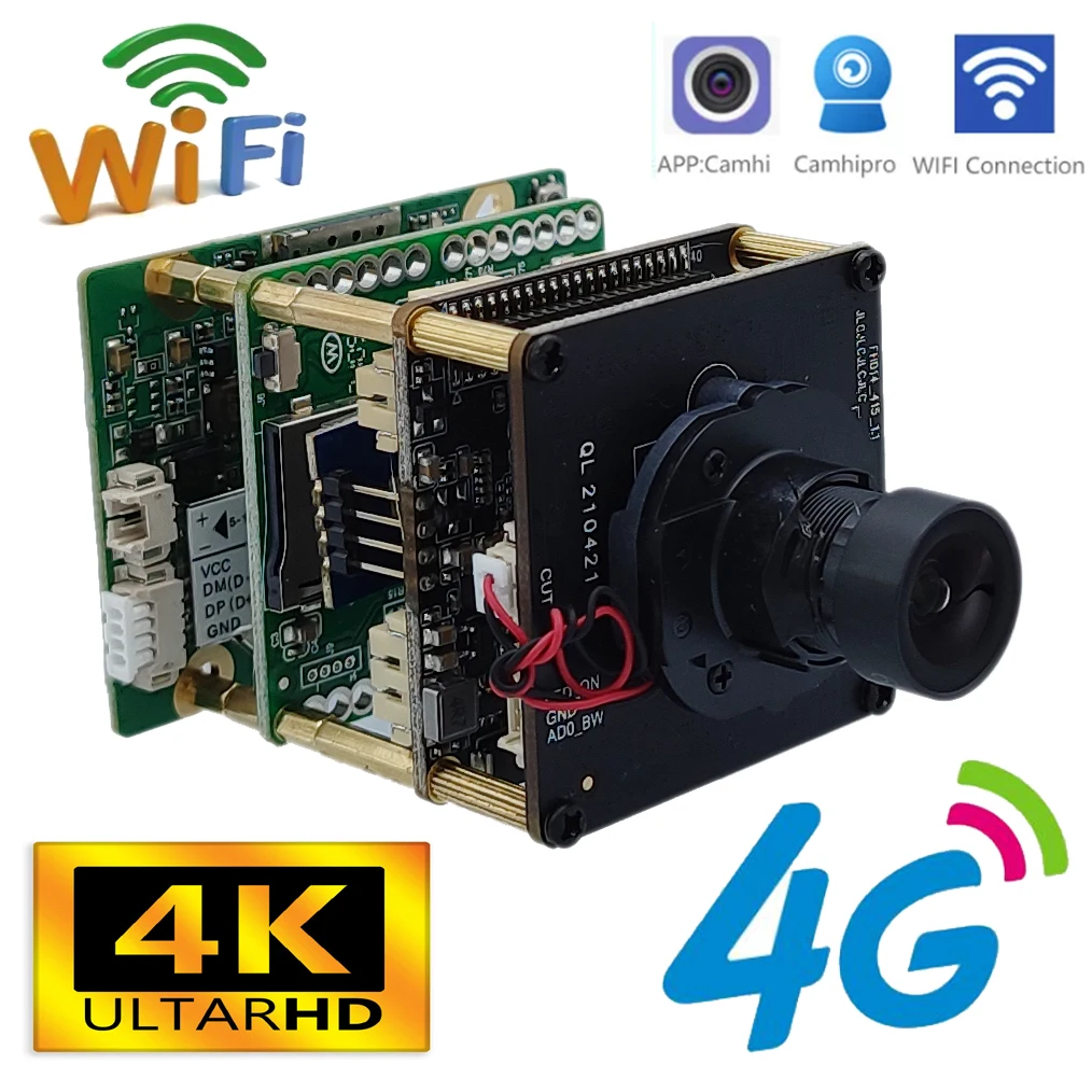 Phone PC Remote View TF Card Slot P2P Audio 4G SIM Card IP Network Wifi Wireless AP Real 4K 8MP 4G Camera Module 2MP 5MP
Phone PC Remote View TF Card Slot P2P Audio 4G SIM Card IP Network Wifi Wireless AP Real 4K 8MP 4G Camera Module 2MP 5MP