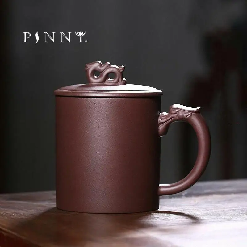 PINNY 500ML YiXing Purple Clay Tea Mugs Retro Zi Sha Tea Cups Traditional Chinese Office Drinkware
PINNY 500ML YiXing Purple Clay Tea Mugs Retro Zi Sha Tea Cups Traditional Chinese Office Drinkware