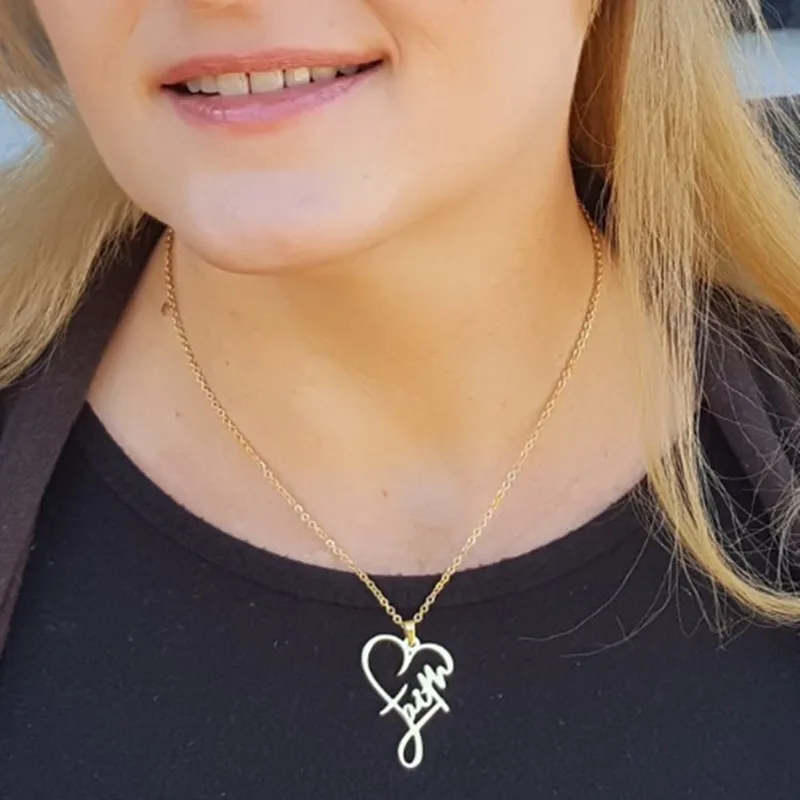 Europe And The United States Titanium Steel Peach Heart Necklace Female English Name Motivational Poster Necklace Faith Europe
Europe And The United States Titanium Steel Peach Heart Necklace Female English Name Motivational Poster Necklace Faith Europe