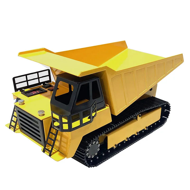 Remote Control Full Metal Dump Truck Model Metal Track Dump Truck Engineering Vehicle Model
Remote Control Full Metal Dump Truck Model Metal Track Dump Truck Engineering Vehicle Model
