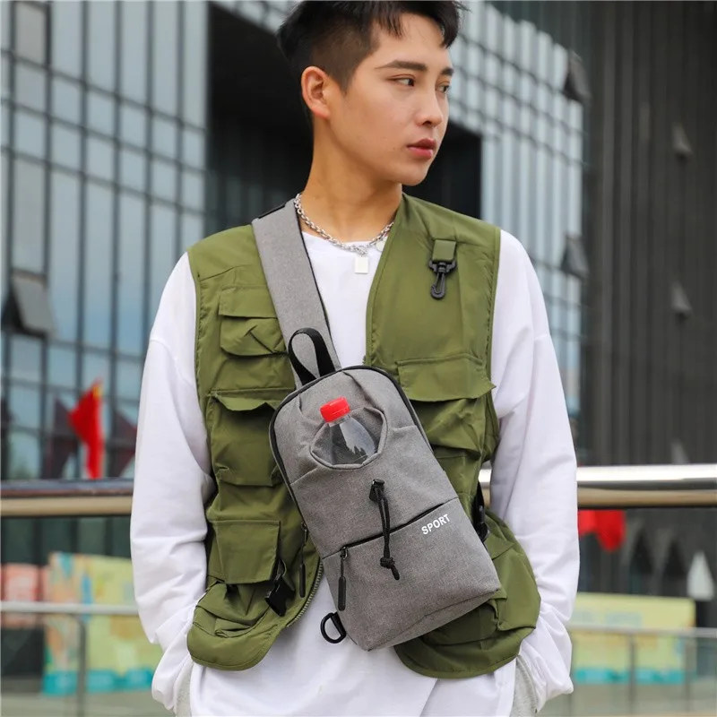 2021 Fashion Men Shoulder Bag Waterproof Crossbody Bag High-Capacity Short Travel Bags Male Backpack Solid Color Chest Pouch
2021 Fashion Men Shoulder Bag Waterproof Crossbody Bag High-Capacity Short Travel Bags Male Backpack Solid Color Chest Pouch