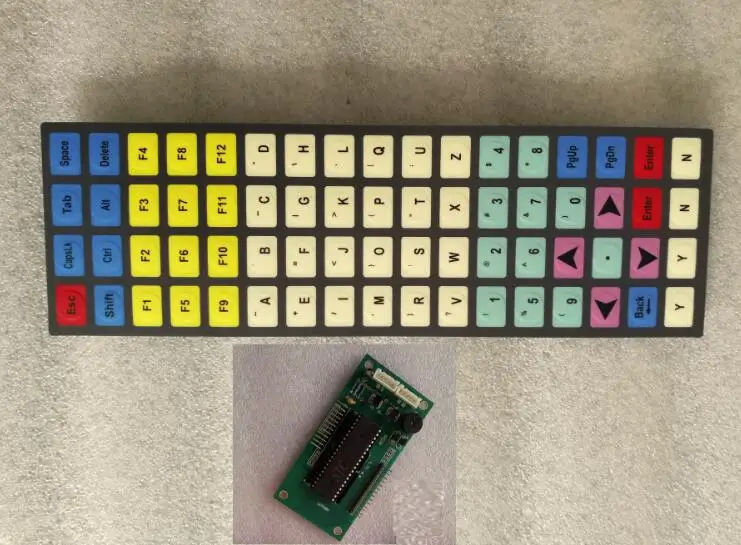 Metal Dome Keyboard, IP65 Waterproof, basing on PCB, PS/2 Keyboard Controller, Customized Keyboard
Metal Dome Keyboard, IP65 Waterproof, basing on PCB, PS/2 Keyboard Controller, Customized Keyboard