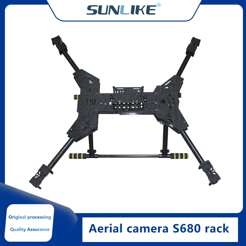 DIY FPV Drone Quadcopter H4 680 Frame Pure Carbon Fiber Frame Airframe Kit Wheelbase 4-Axis For 4-Rotors Quadcopter FPV Frame
DIY FPV Drone Quadcopter H4 680 Frame Pure Carbon Fiber Frame Airframe Kit Wheelbase 4-Axis For 4-Rotors Quadcopter FPV Frame