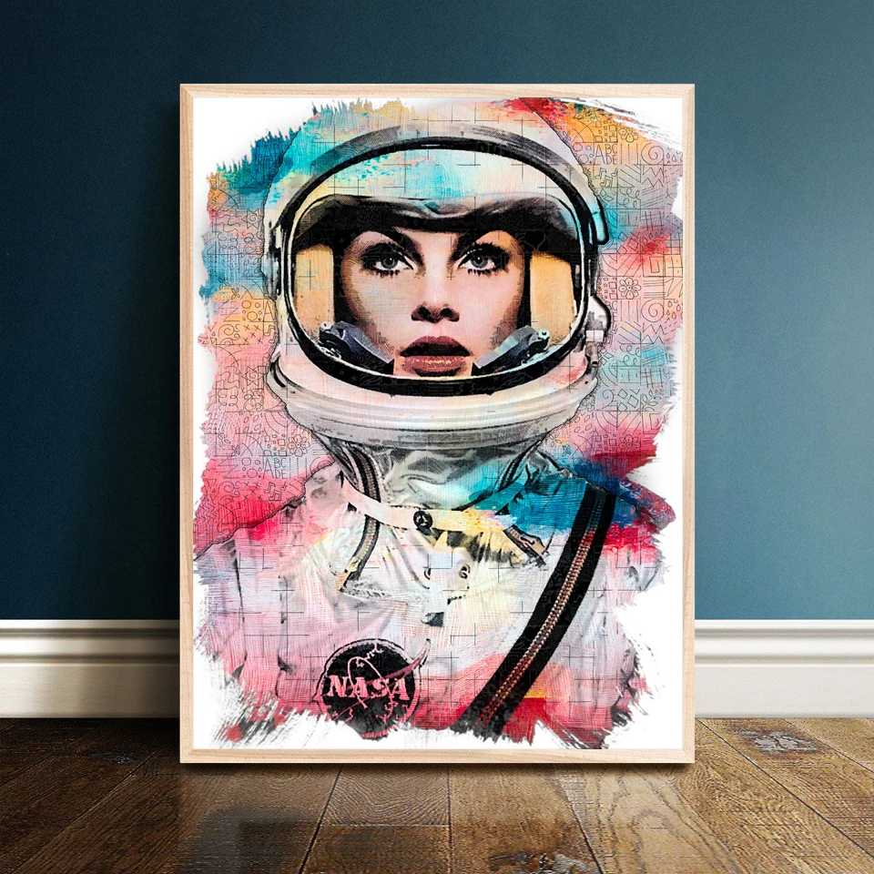 Nordic Style Canvas Art Print Watercolor Woman Painting Posters and Prints Astronaut Wall Picture for Home Decoration Wall Decor
Nordic Style Canvas Art Print Watercolor Woman Painting Posters and Prints Astronaut Wall Picture for Home Decoration Wall Decor