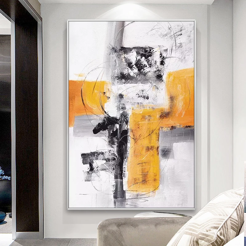 Острая черно-белая абстрактная картина маслом ручной работы с ножом Современная декоративная картина для гостиной прихожей
Острая черно-белая абстрактная картина маслом ручной работы с ножом Современная декоративная картина для гостиной прихожей