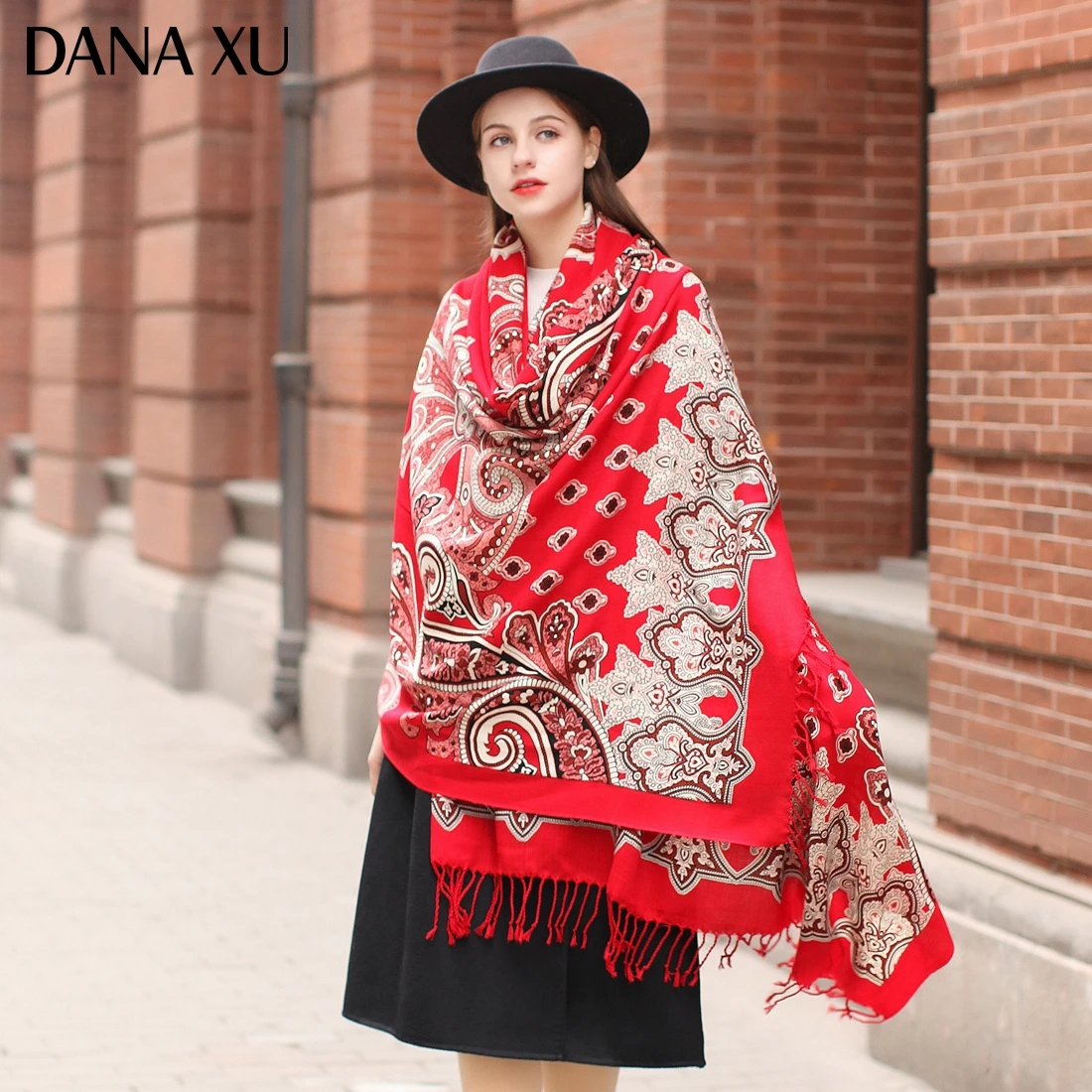 DANA XU Bufanda Mujer Wool Poncho Head Women Lady Warm Shawl Stoles Bandana Scarf Hijab Luxury Brand Pashmina Winter 2021
DANA XU Bufanda Mujer Wool Poncho Head Women Lady Warm Shawl Stoles Bandana Scarf Hijab Luxury Brand Pashmina Winter 2021